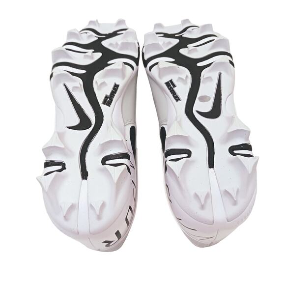 Nike‎ FASTFLEX VAPOR Size 11 Pro Football Cleats White w SILVER Laced DQ5114-100 main image 16